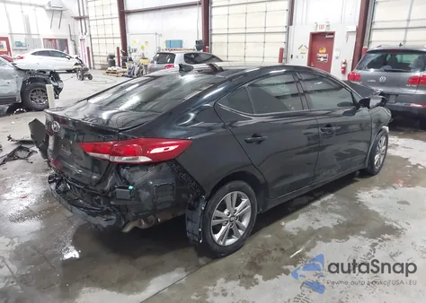 2018 Hyundai Elantra Sel из США, поврежденный, VIN KMHD84LFXJU628185